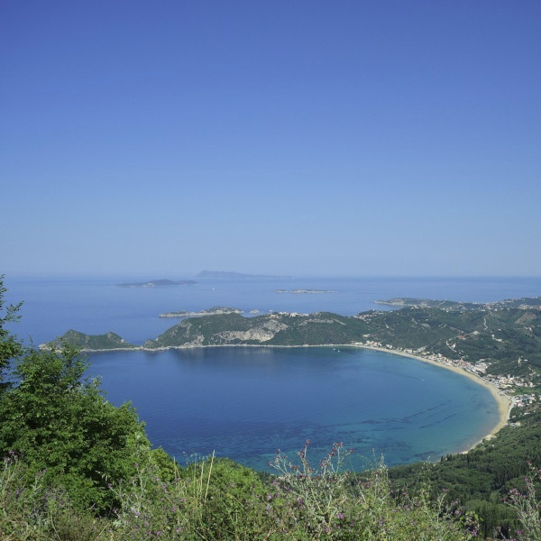 Blick auf die Bucht von Arillas