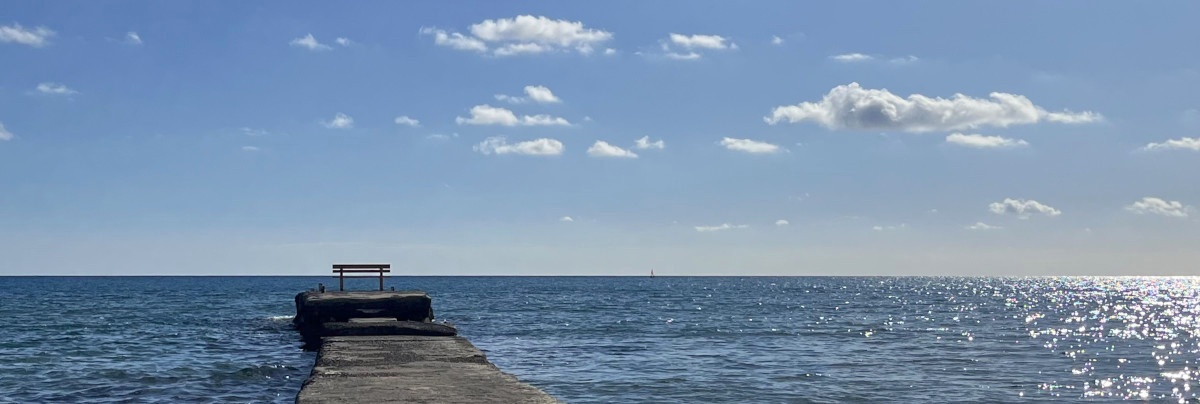 Blick auf das Meer im Seminar "Korfu im Frühling" (Mai 2026)