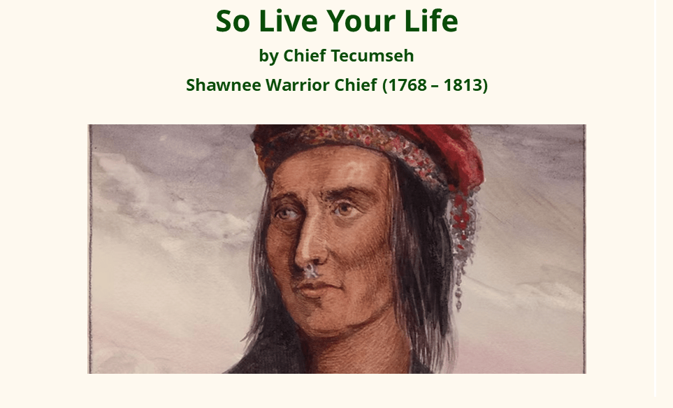 So Live Your Life
