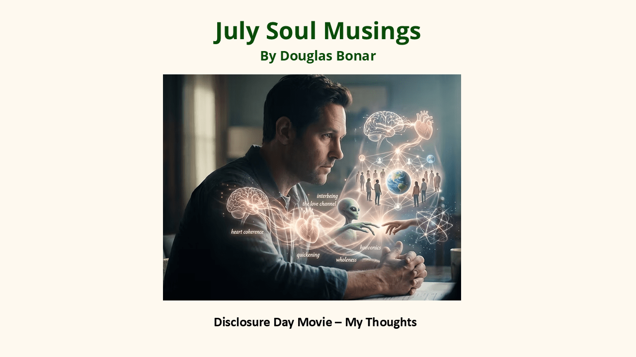 July Soul Musings by Douglas Bonar