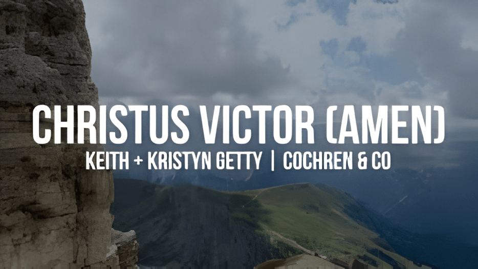 Christus Victor Amen song image