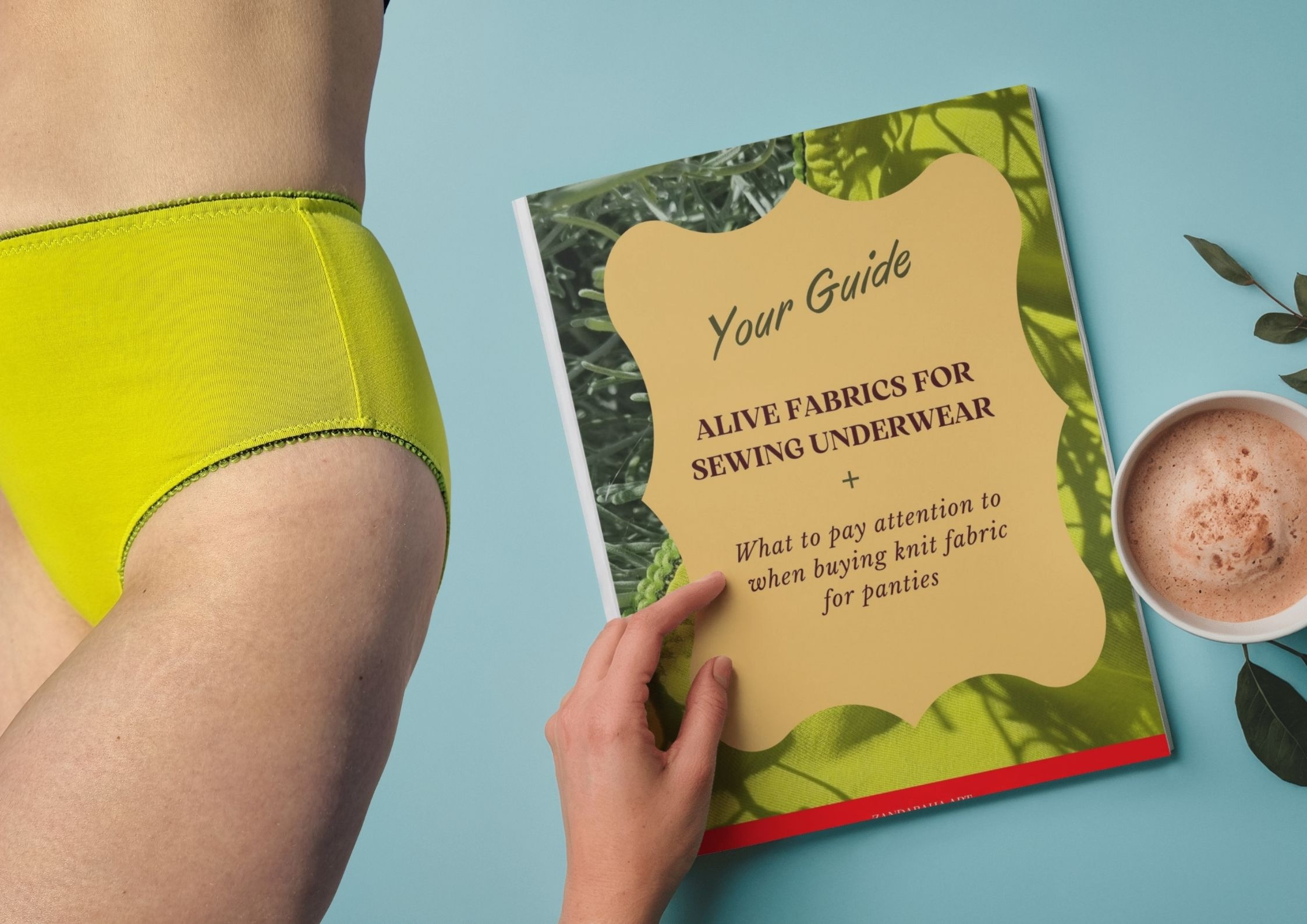 Free guide for alive fabric for sewing underwear