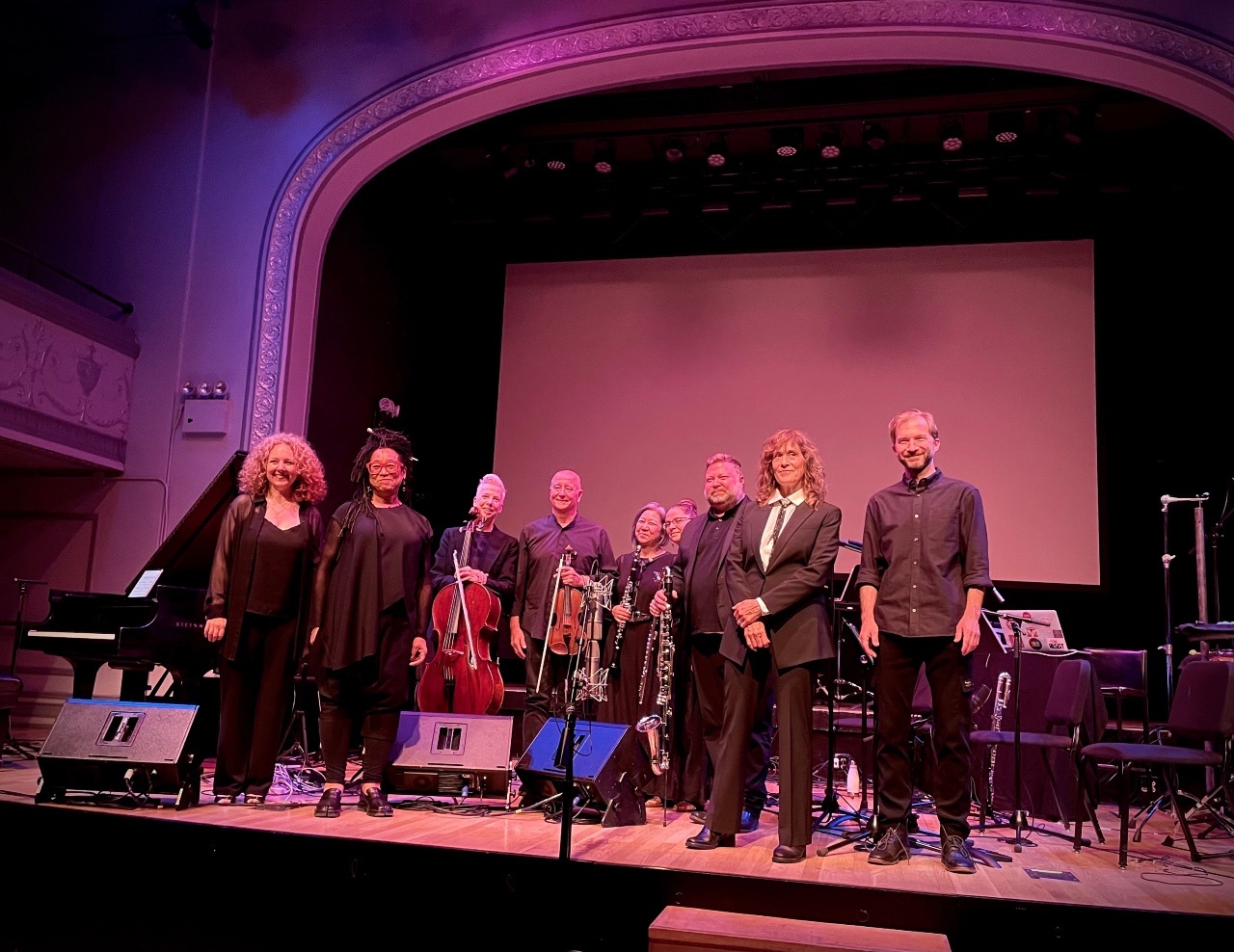 Fuse Ensemble on stage at Roulette NYC