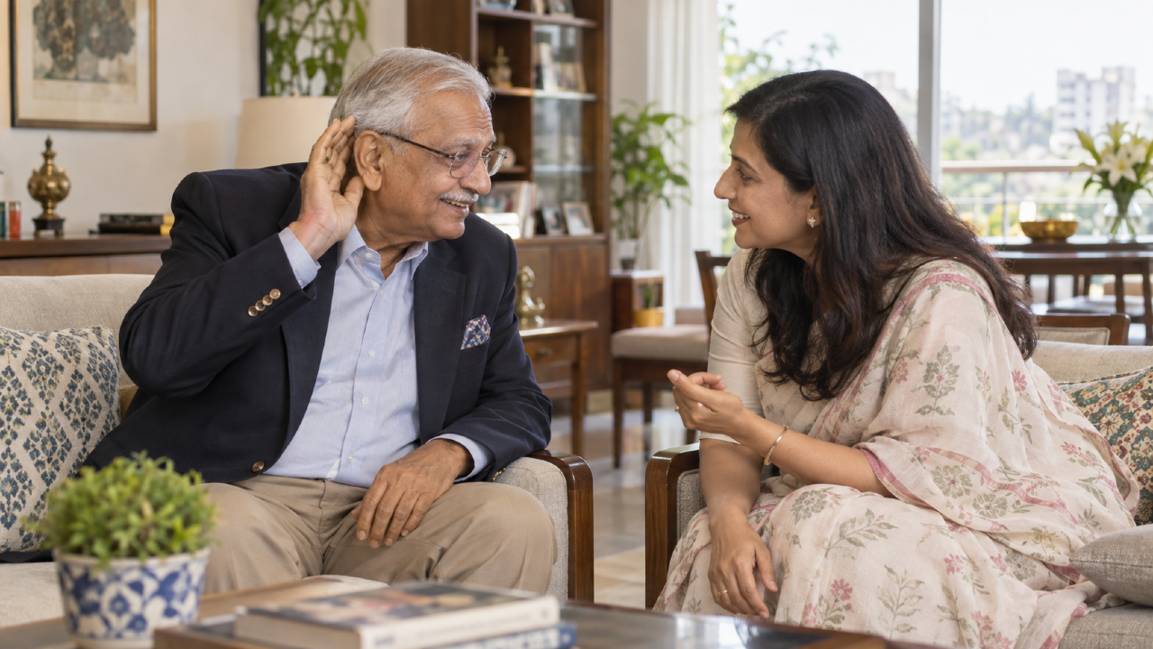 Hearing Loss in Elderly Parents
