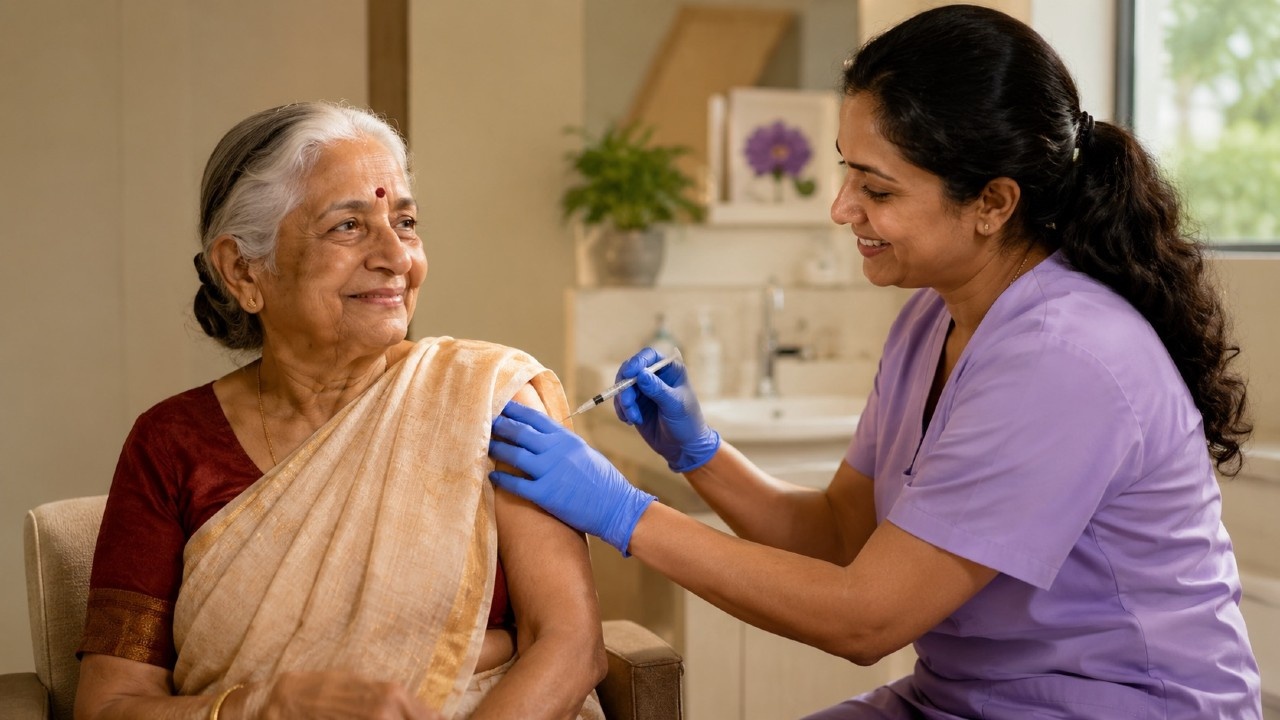 Vaccinations for Elderly Parents