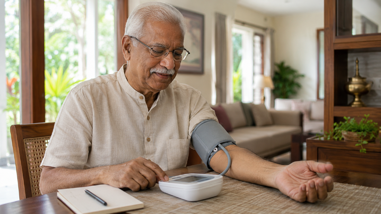High Blood Pressure in Elderly Parents