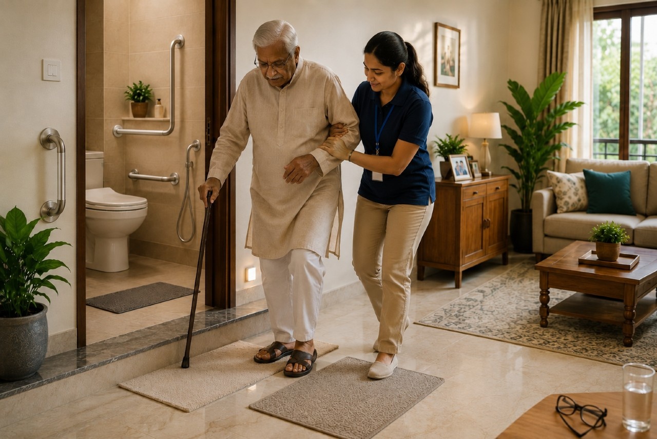 Fall Prevention for Elderly at Home in Bangalore