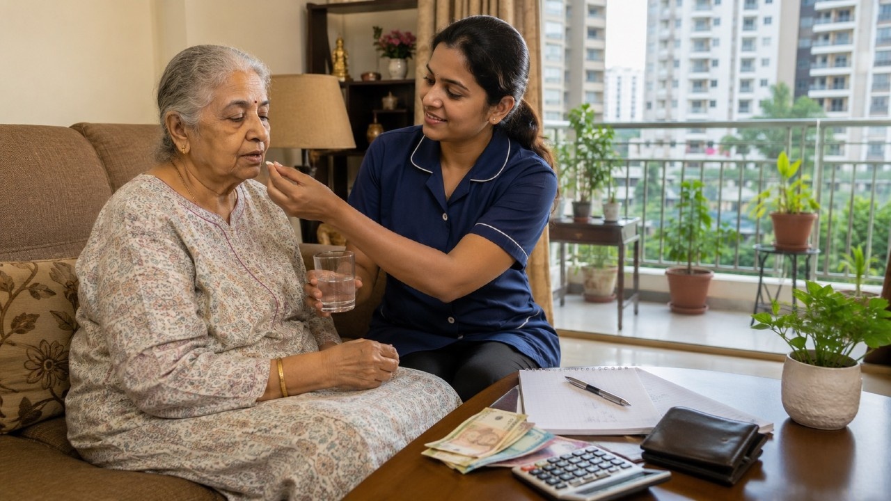 Home Attendant for Elderly Parents in Bangalore