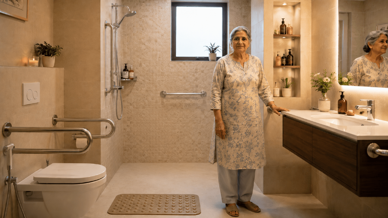 Bathroom Safety for Seniors in Bangalore