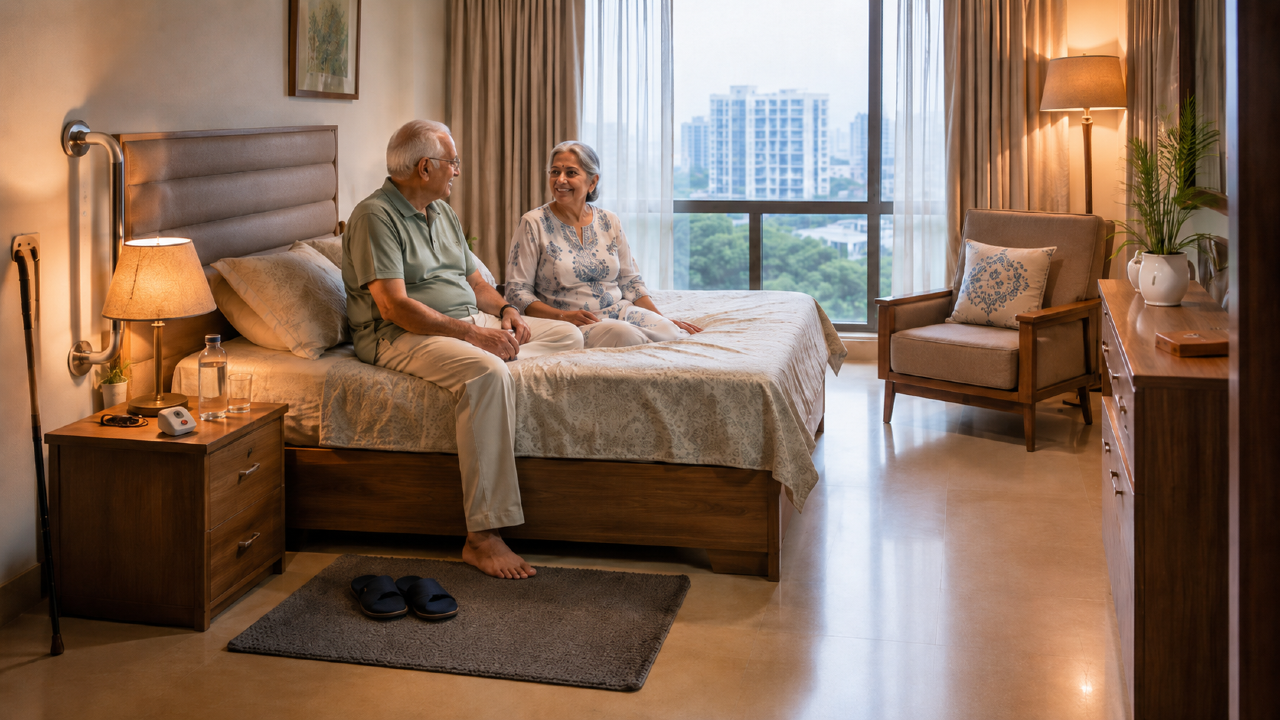 Bedroom Safety for Elderly Parents in Bangalore
