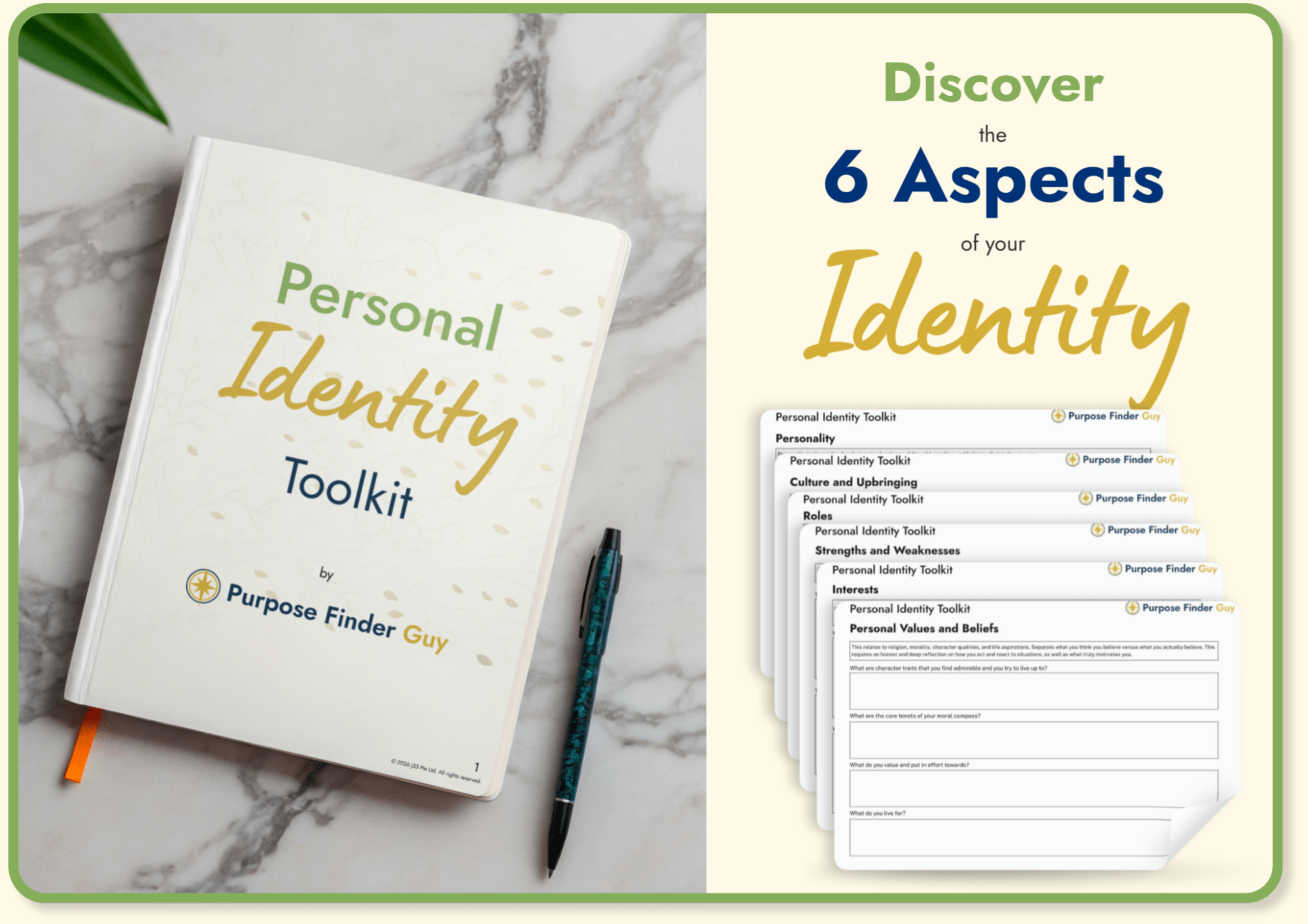 Personal Identity Toolkit Mock-up