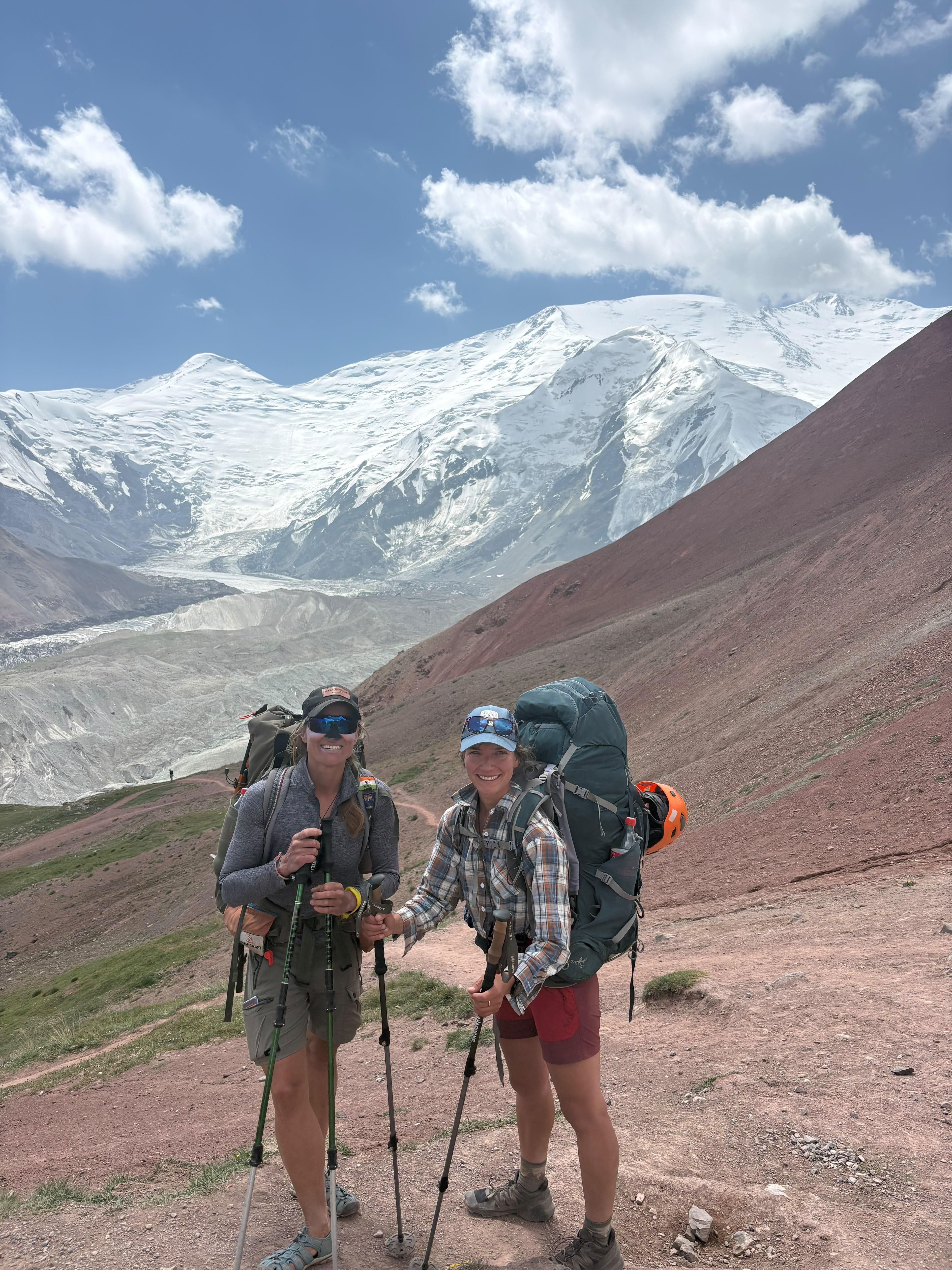 Uitzicht tijdens een hike