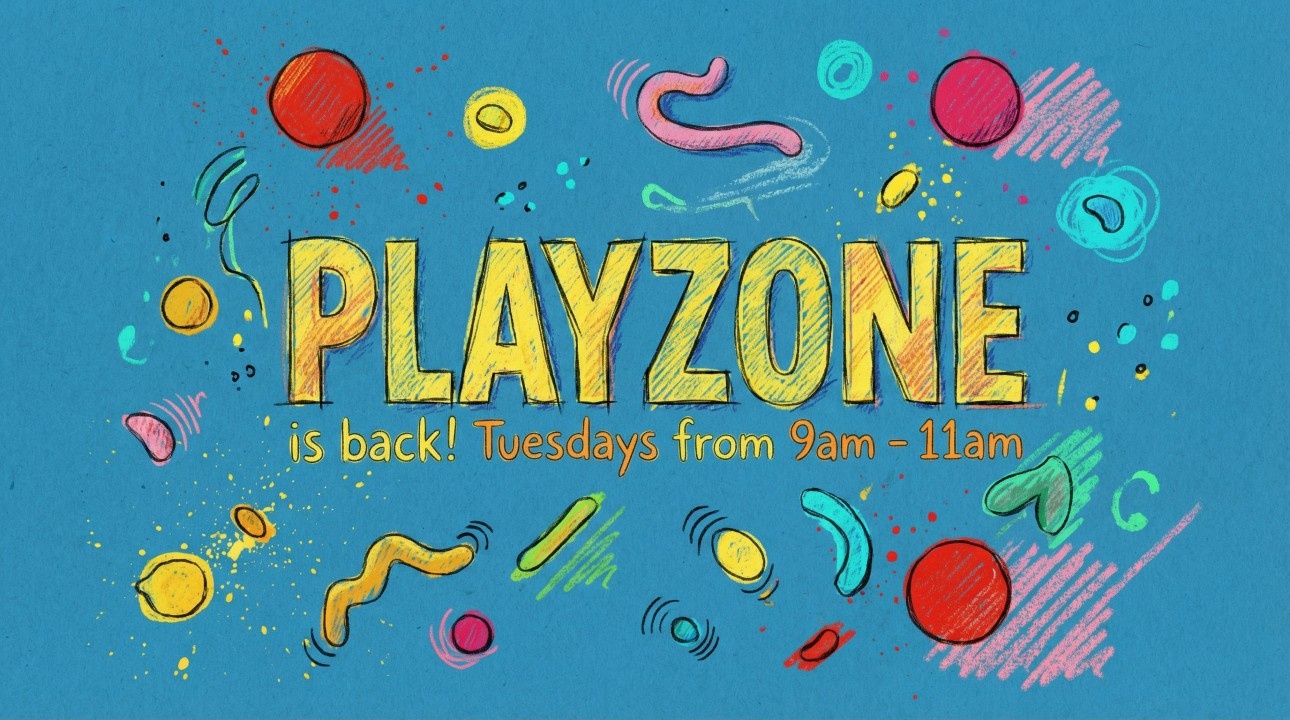 Indoor PlayZone returns Tuesday, September 15 from 9 to 11 AM