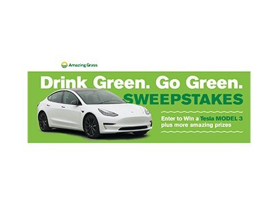 Amazing Grass Drink Green Go Green Sweepstakes