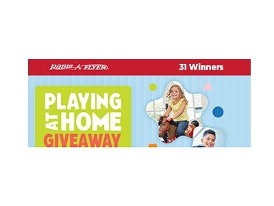 Radio Flyer Playing at Home Giveaway