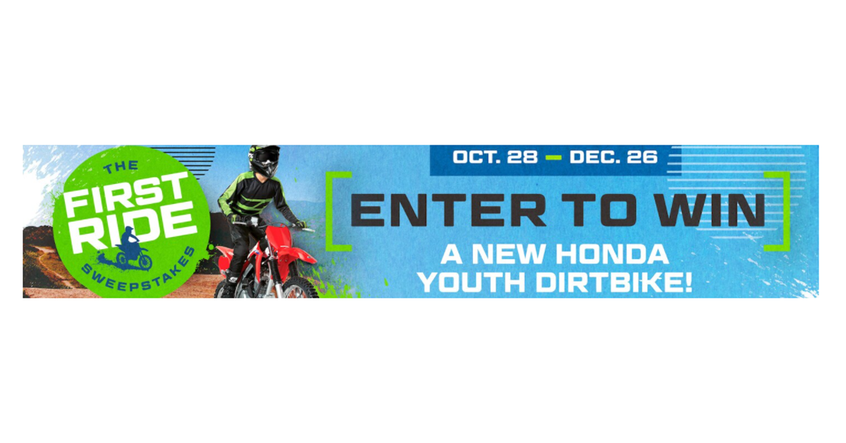 The First Ride Sweepstakes