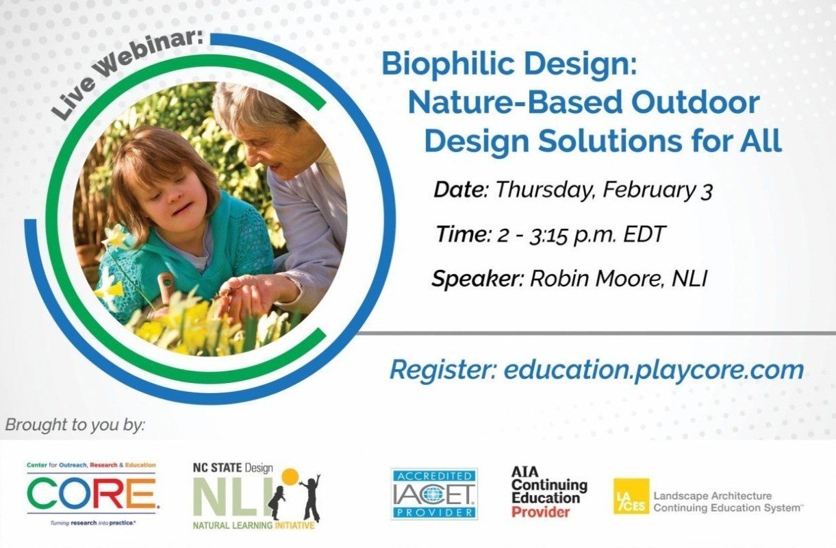 Webinar on Biophilic Design: Nature-Based Solutions for All