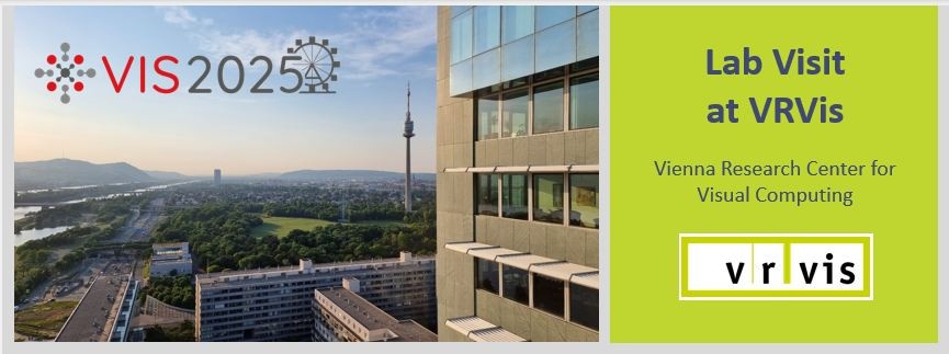 Bild: VIS Logo und Ausblick aus dem Ares Tower