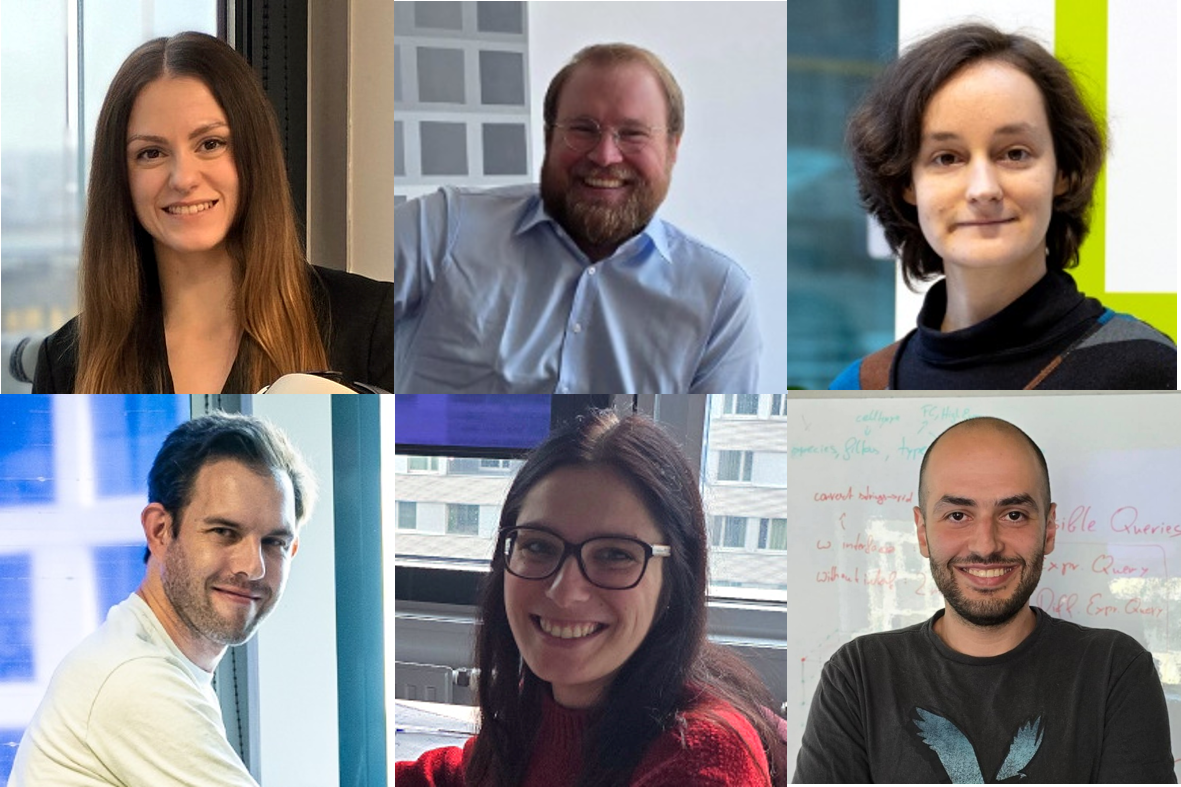 Bild: Porträt-Reihe von VRVis-Forschenden