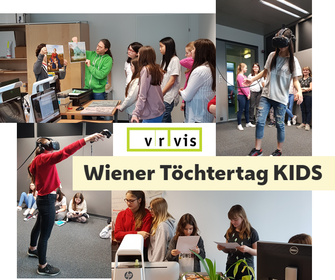 Bild: Bilder vergangener Wiener Töchtertage am VRVis