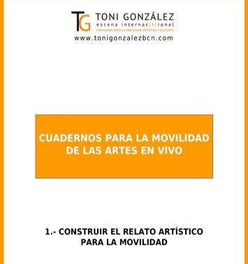 Imagen: Portada publicación "Construir el Relato Artístico para la Movilidad".