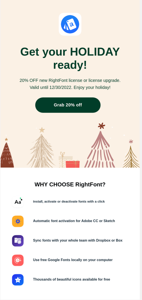black friday email