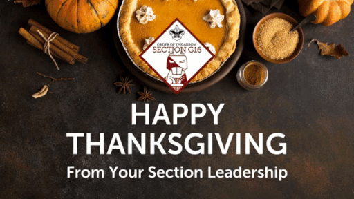 Happy Thanksgiving from your section leadership